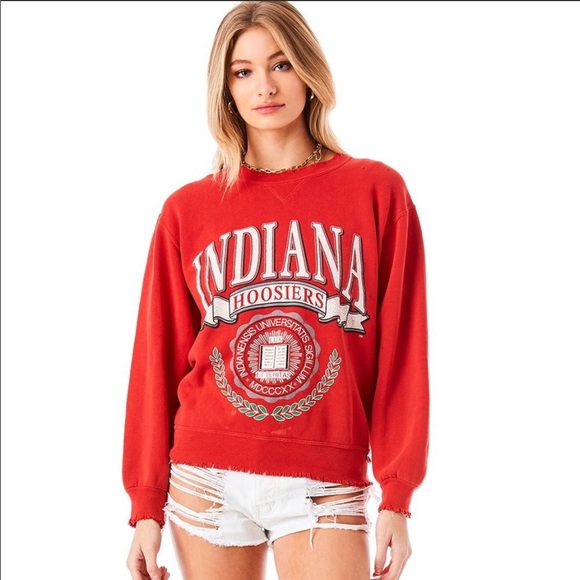 Vintage Indiana Hoosiers Sweatshirt - Picture 2 of 3